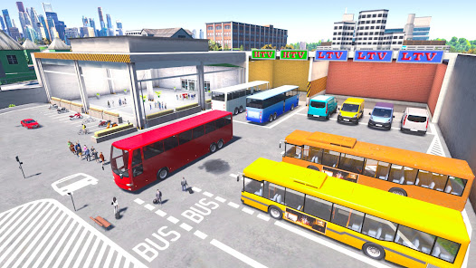 Coach Bus Simulator Bus Games screenshots 2