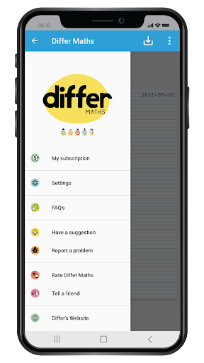 Differ Maths Screen 2