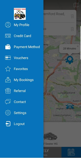 Speedee Taxis Screen 2