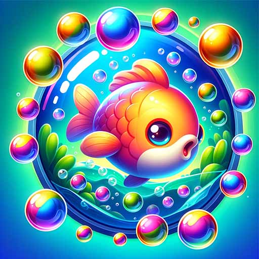 Fishy Fun Bubble Splash logo