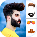 Cover Image of Tải xuống Man Hairstyle Photo Editor2023  APK