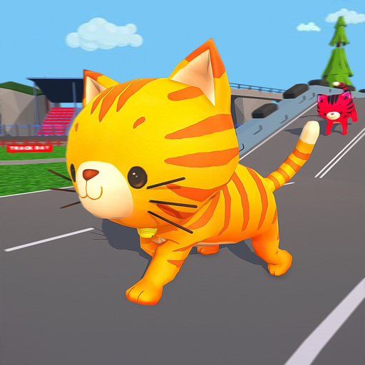 Cat Run Fun Race Game 3D logo