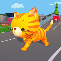 Cat Run Fun Race Game 3D