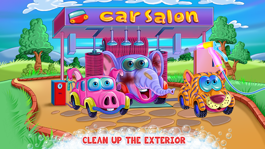 Animals Car Salon Cleaning For PC installation