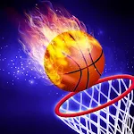 Cover Image of ダウンロード Dunk Hoops Basketball Race  APK