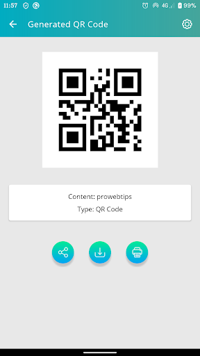 Android application QRScanner PRO - QR & Bar Code screenshort