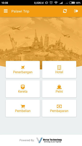 Android application Palawi Trip Travel screenshort