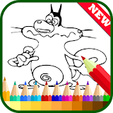 Coloring Book for Oggy Fans icon