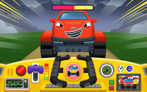 Screenshot of Tayo Monster Truck - Kids Game