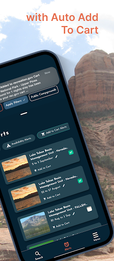 Campsite Tonight-Camping Alert screenshot