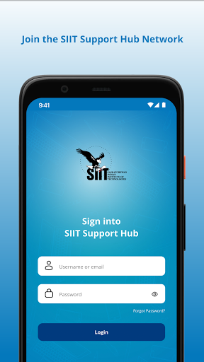 SIIT Support Hub Screen 2