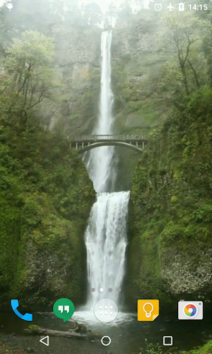 Waterfall Live Wallpaper Screen 2