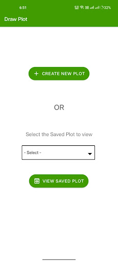 Android application Draw Plot screenshort