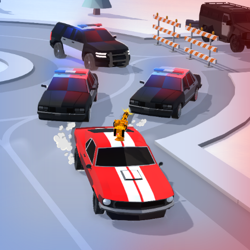 Battle Car - Police Escape logo