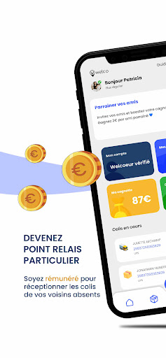 Android application Welco screenshort