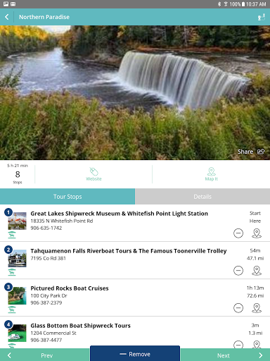 Screenshot of Discover St. Ignace