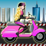 Traffic Scooter Riding icon