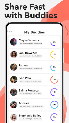Screenshot of Intermittent Fasting :Fast App