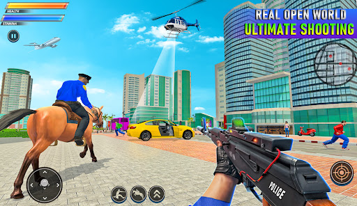 US Police Horse Crime Shooting Screen 2