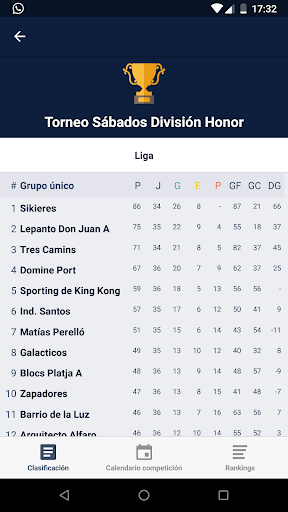 MyGol - Soccer Competitions Screen 3
