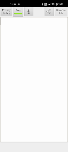 Voice Input Text Editor Screen 2