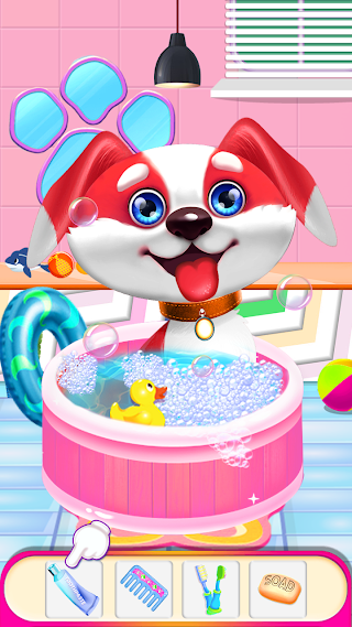 Puppy Pet Vet Day Caring Game - Screenshot 3
