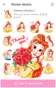 Princess Stickers For Whatsapp – Apps On Google Play