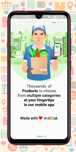 Android application The Supercity screenshort