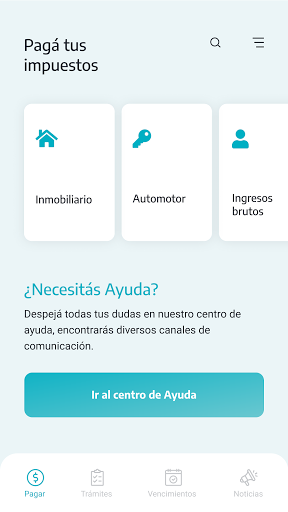 Android application ARBA móvil screenshort