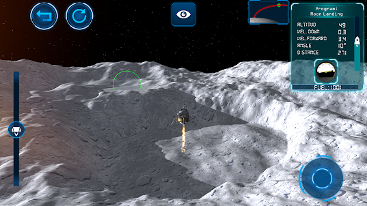 Moon Lander 3D Simulator