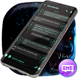 Free Cool Black SMS icon