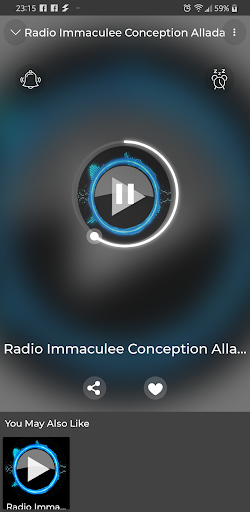 Android application US Radio Immaculée Conception screenshort