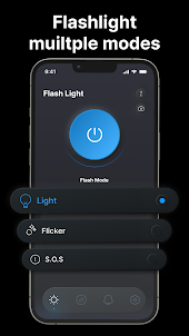 Flashlight Alert on Call & Sms