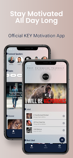 Android application KEY Motivation screenshort
