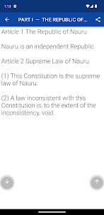 Constitution of Nauru