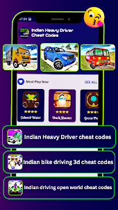 indian heavy driver cheat code