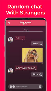 Screenshot 7 Random Chat Girls - Flirt chat android