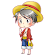 Shimeji - Luffy Doll Live icon