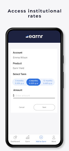 Earnr - Built for savers Screen 2