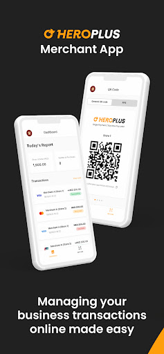 Android application Hero Plus Merchant screenshort