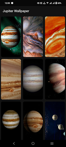 Jupiter Wallpaper Screen 3