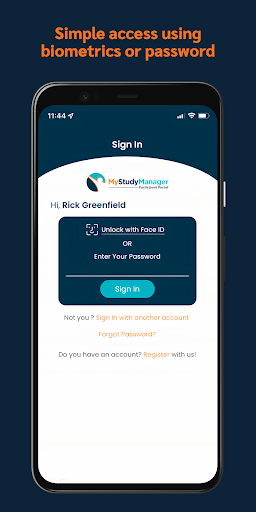 Android application MyStudyManager screenshort
