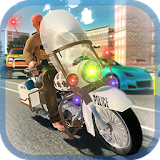 Police Motorbike Driving - Criminal Chase Game 3D icon