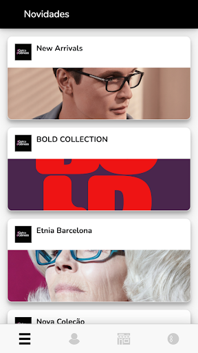 Android application Óptica Gémeos screenshort