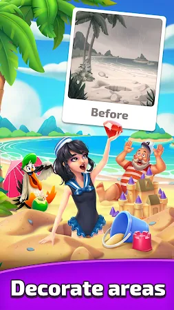 Game screenshot Match Cruise: Match 3 Voyage mod apk