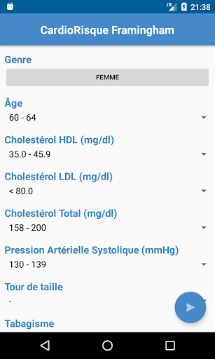 Aperçu de l'application