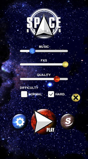 Space Runner Screen 2