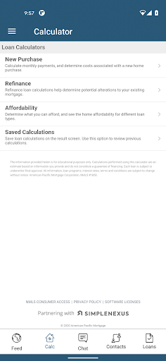 LendFirst Mortgage Screen 2