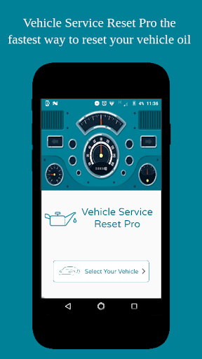 Android application Vehicle Service Reset Pro - Up screenshort