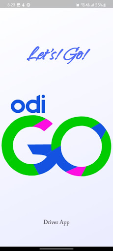 Android application odiGo Driver screenshort